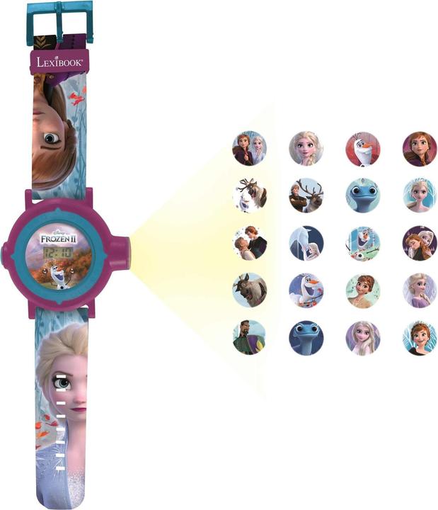 Immagine prodotto Lexibook Disney Frozen - Orologio da proiezione digitale (DMW050FZ) (Inglese)