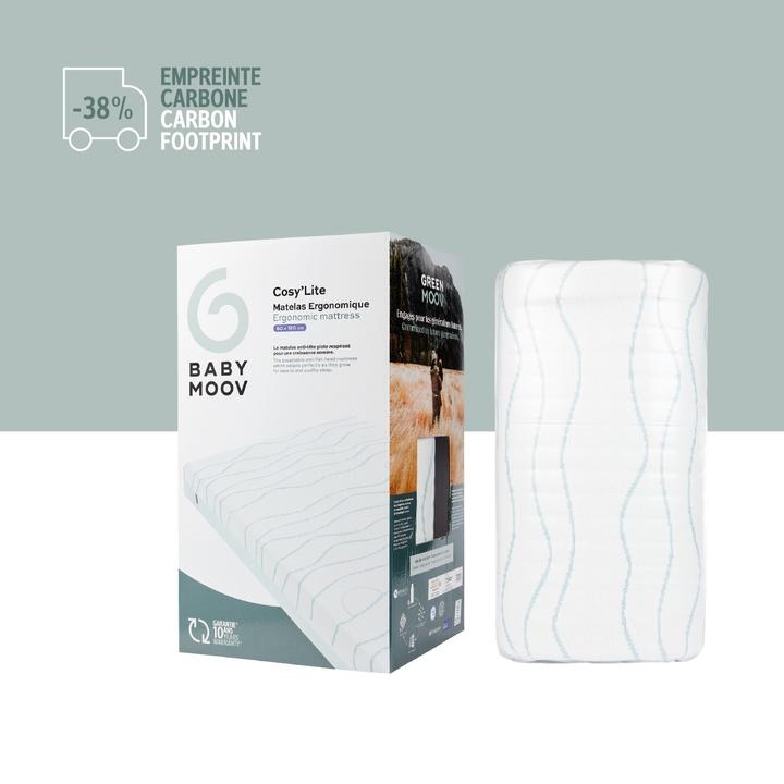 Actual product image Babymoov Matelas Ergonomique Cosy'Lite 60x120cm (120 x 60 cm)