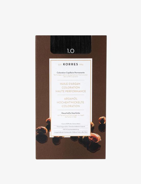Immagine prodotto Korres Colore per capelli all'olio di argan (10 Nero)