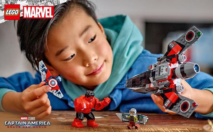 Immagine prodotto LEGO Showdown zwischen Captain America und Red Hulk (76292, LEGO Marvel)