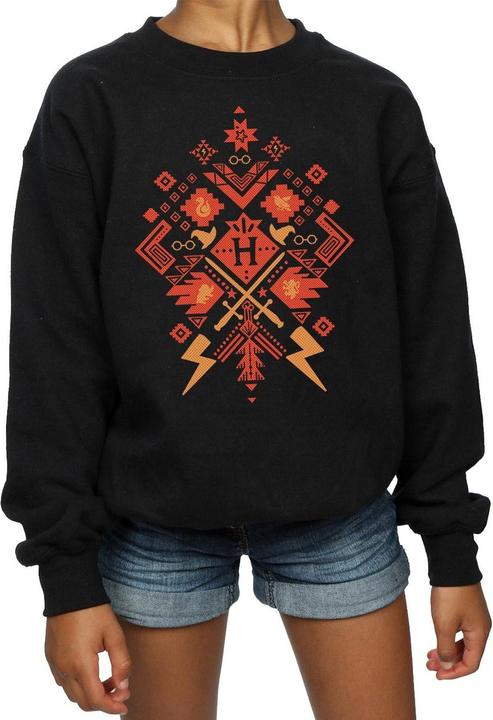 Image du produit - Sweat CHRISTMAS FAIR ISLE - Fille (152, 158)