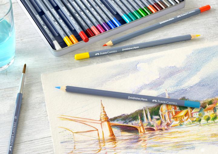 Produktbild Faber-Castell Goldfaber Aqua (Mehrfarbig, 36 x)