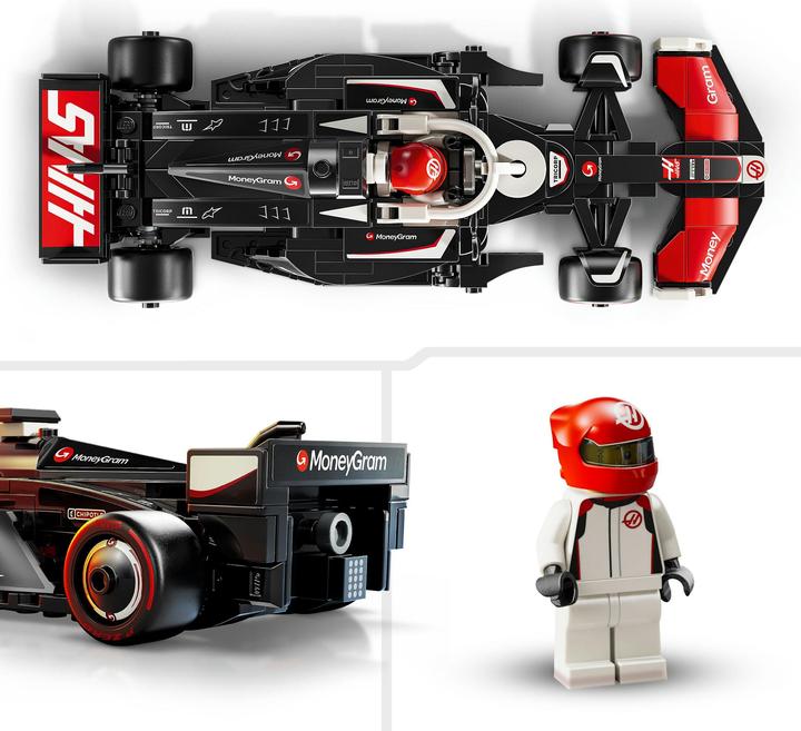 Immagine prodotto LEGO MoneyGram Haas F1Team VF-24 Rennauto (77250, LEGO Speed Champions)