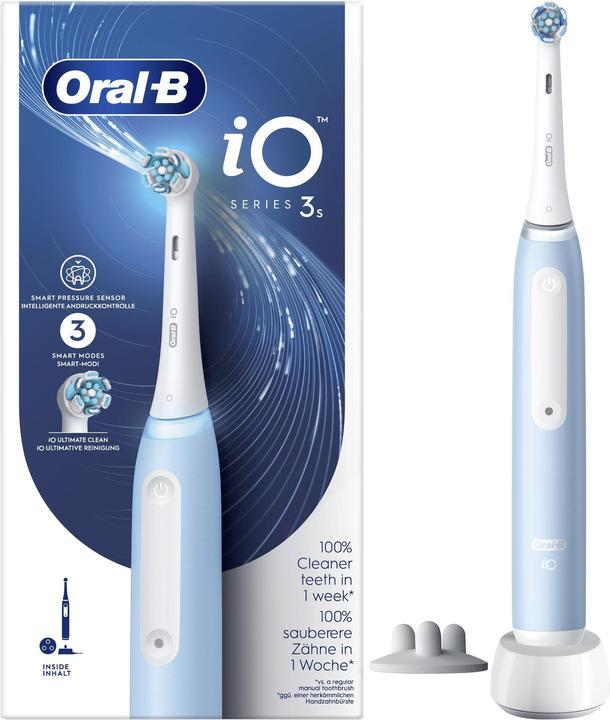Oral-B IO 3S ELEKTRISCHE TANDENBORSTEL blauw (Oszillierende Zahnbürste)