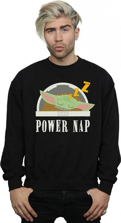 Actual product image Star Wars Mens The Mandalorian Power Nap Child Sweatshirt (XL)