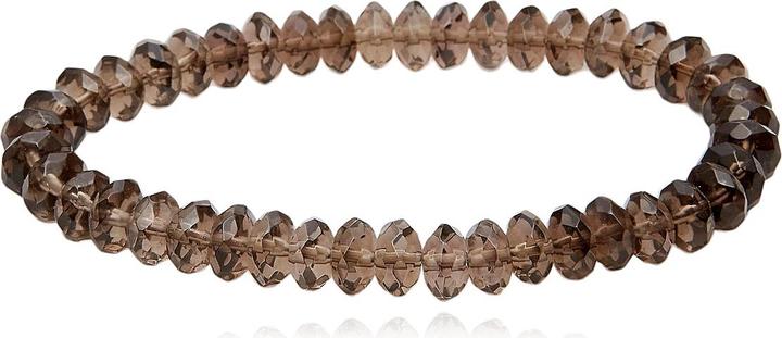 Immagine prodotto Leyda Bracciale in quarzo fumé con argento (Pietra colorata)
