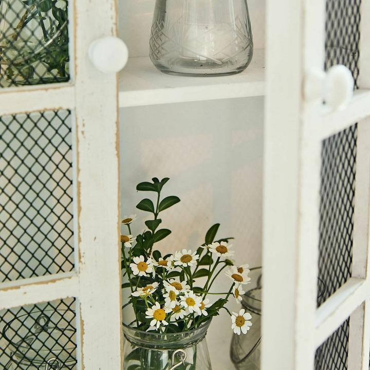 Immagine prodotto Loberon Armadio a muro Monthelie bianco antico (50,5 x 18 x 56 cm)
