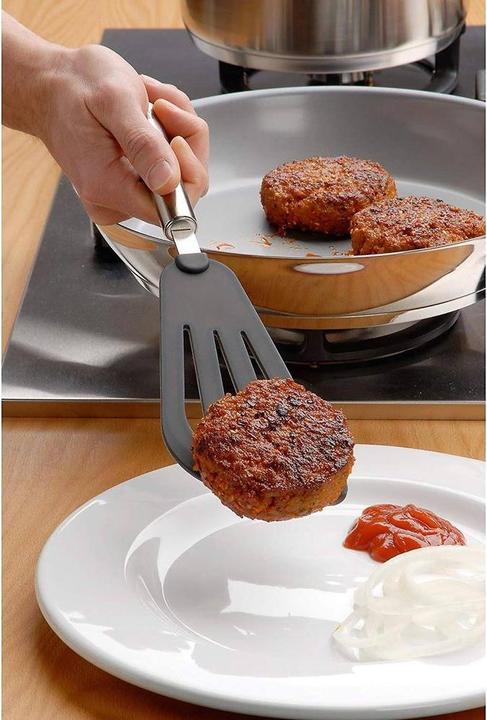 Produktbild WMF Pfannenwender Bratenwender Silikonvorderteil 32cm Profi Plus Edelstahl