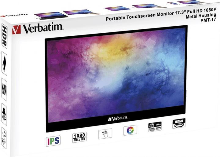 Actual product image Verbatim PMT-17 (1920 x 1080 pixels, 17.30")