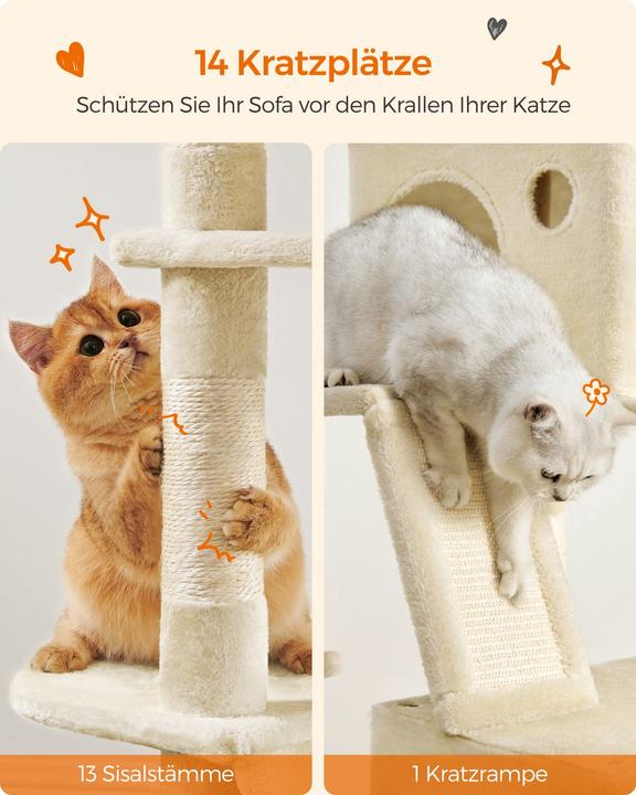 Produktbild Feandrea Cat Spa (206 cm, Beige)