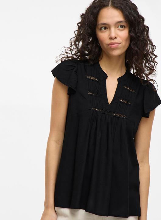 Actual product image Vila VIVISIA V-Ausschnitt Oberteil mit angeschnittenen Ärmeln (44)
