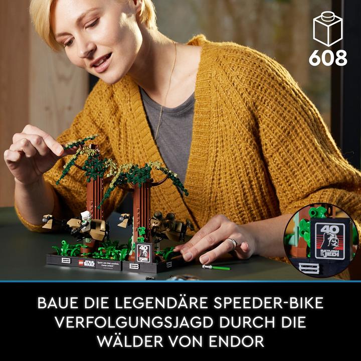 Produktbild LEGO Verfolgungsjagd auf Endor - Diorama (75353, LEGO Star Wars)
