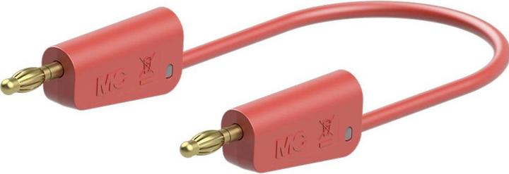 Stäubli LK-4A-F10 Measuring cable ( - ) 150 cm Red 1 pc.