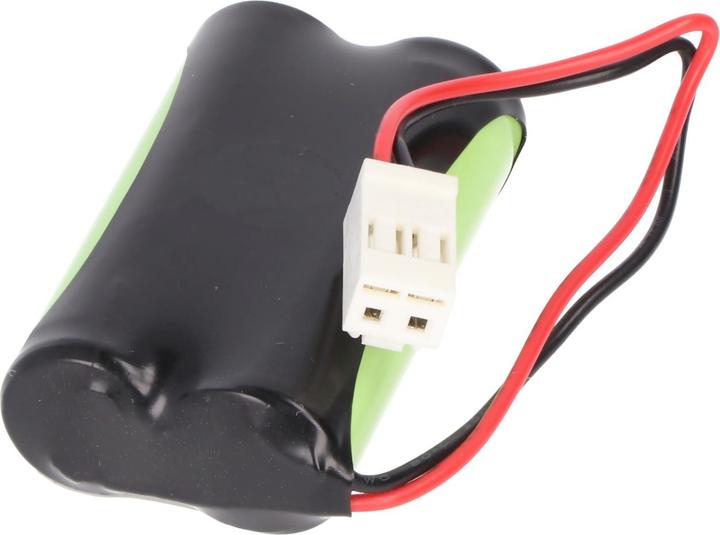 Immagine prodotto XCell Batteria per luci di emergenza NiMH 2,4V 1500mAh F1x2 Mignon con cavo da 100mm sostituisce ABB (1 pz., 1500 mAh, Accumulatore di carica elettrica)