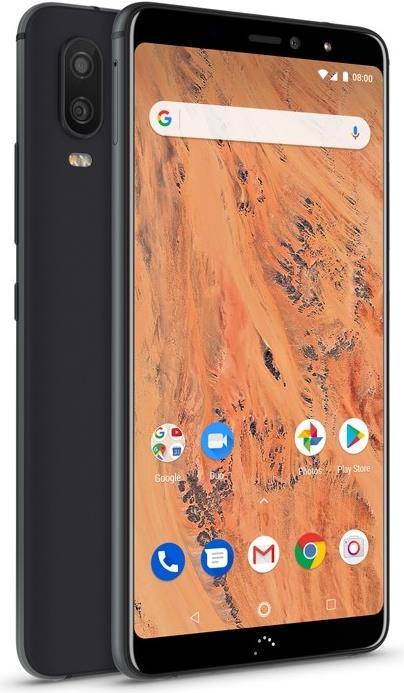 BQ Aquaris X2 (32 GB, Carbon Black, 5.65", Hybrid Dual SIM, 12 Mpx, 4G)