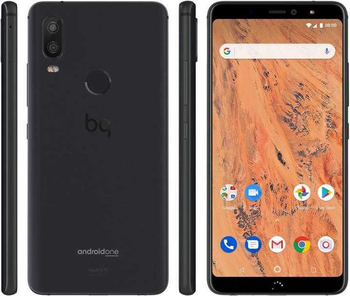 Produktbild BQ Aquaris X2 (32 GB, Carbon Black, 5.65", Hybrid Dual SIM, 12 Mpx, 4G)
