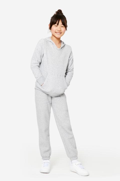 Produktbild Domyos Hoodie Kinder - hellgrau (10, 11, 12)