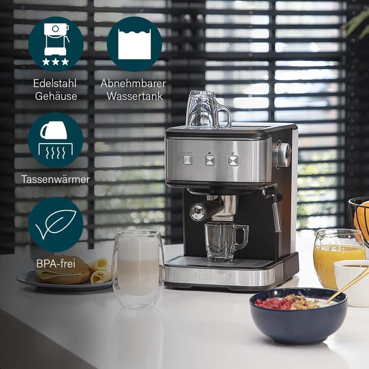 Actual product image Princess Espresso machine with portafilter