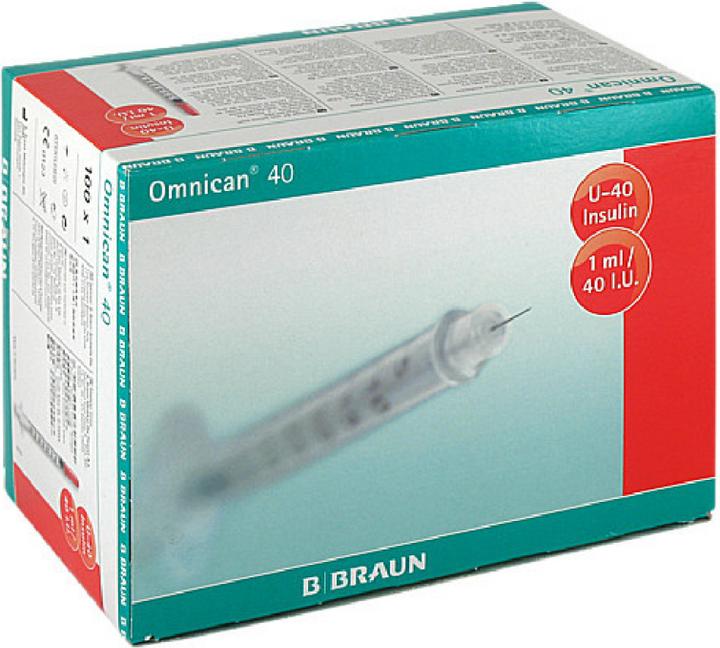Actual product image B.Braun 40 Insulin U-40 (Insulin injections)