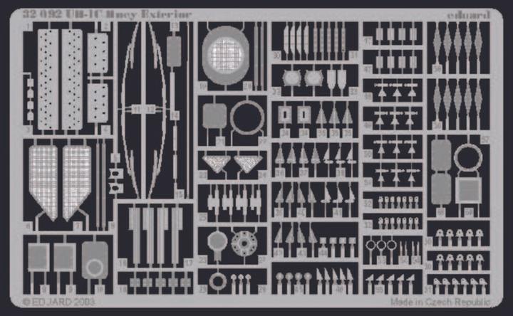 Image du produit Eduard Kit UH-1C Huey Exterior pour Academy