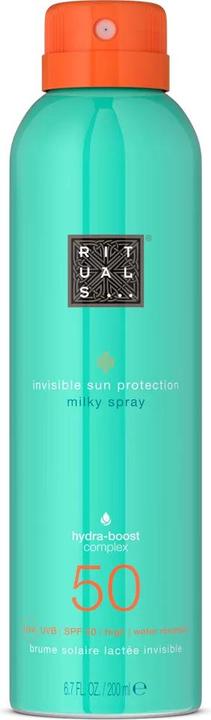 Actual product image Rituals Milky Spray (Sun spray, SPF 50, 200 ml)