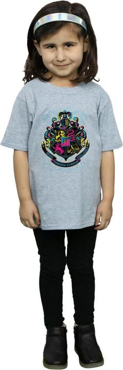 Produktbild Neon Hogwarts Crest TShirt Mädchen (152, 158)