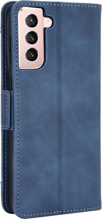 Produktbild Cover-Discount Galaxy S21+ - Etui mit vielen Kartenfächer blau (Samsung Galaxy S21+)