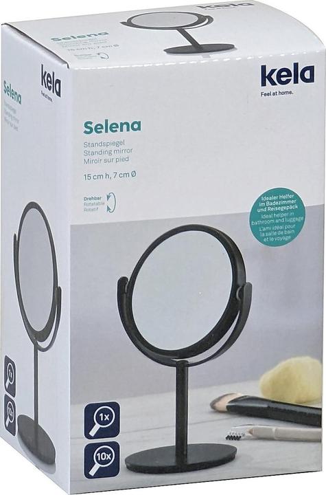 Produktbild Kela Standspiegel Selena schwarz