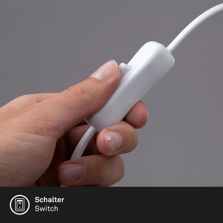 Produktbild Briloner LED Tageslicht-Klemmleuchte, weiss, LED/7,5W (800 lm)
