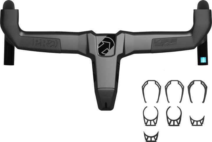 Produktbild PRO Lenker Road Vibe EVO 38 cm 105mm Carbon schwarz ohne Spacer (31.80 mm)
