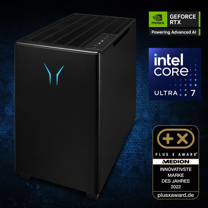 Actual product image Erazer Bandit P20 MD35460 Core Ultra 7 265F 32GB/1TB SSD RTX5060Ti Win 11 (Intel Core Ultra 7 265F, 32 GB, 1024 GB, GeForce RTX 5060 Ti)