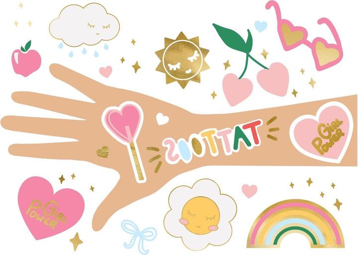 Immagine prodotto Partydeco Tatuaggi a margherita