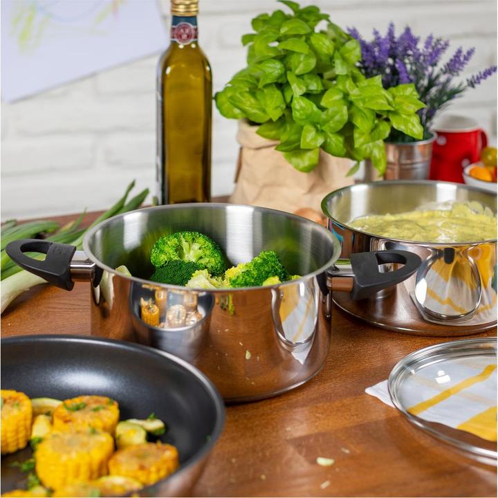 Actual product image Kuhn Rikon Classic (18 cm, Pot, Stainless steel)