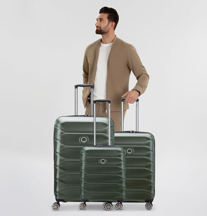 Produktbild Delsey Meteor 4 Rollen Kofferset 3-teilig mit Dehnfalte (215 l)