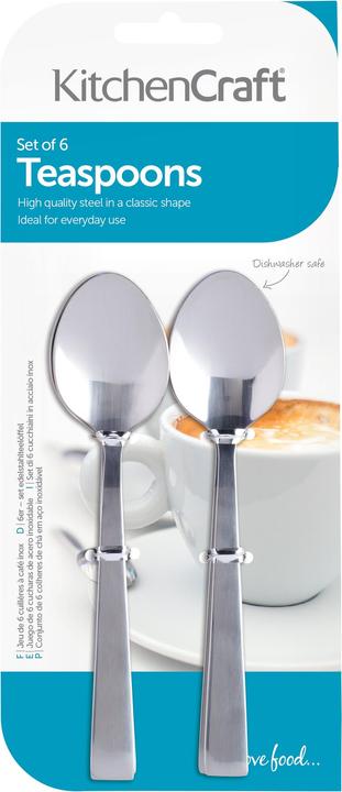 Produktbild Kitchen Craft Teelöffel (6 Stück, Löffel)