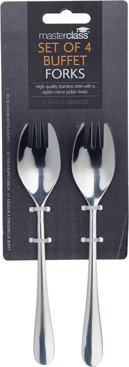 Actual product image Kitchen Craft Buffet forks (4 Piece, Pitchfork)