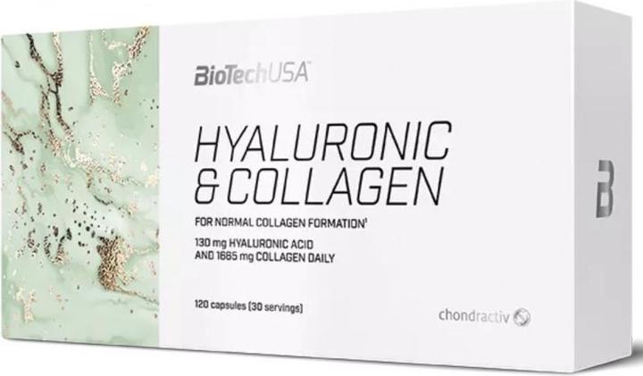 Image du produit Biotech USA Collagène hyaluronique (120 pièce(s), Capsules)