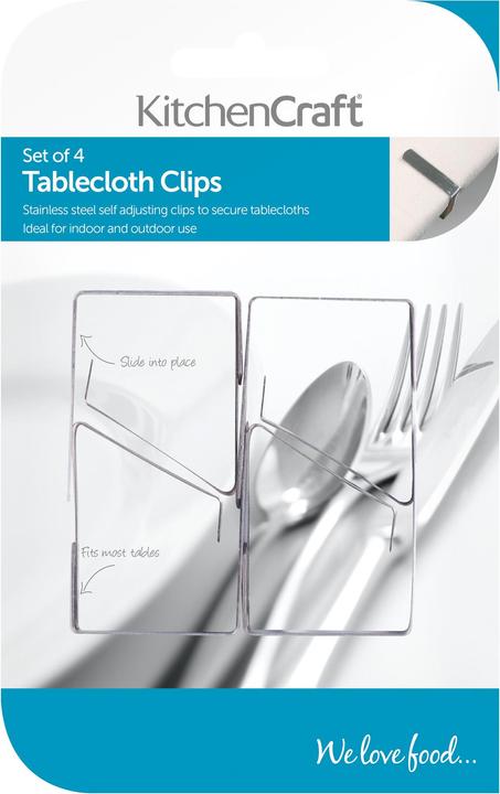 Actual product image Kitchen Craft Tablecloth clips