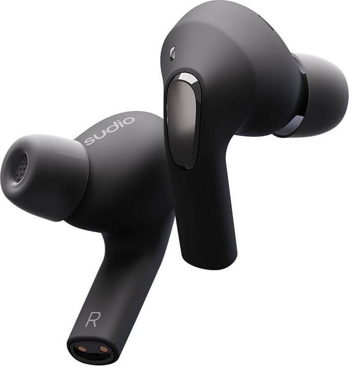 Image du produit Sudio Studio E2 Ecouteurs sans fil Bluetooth Noir (ANC, 6.50 h, Filaire)