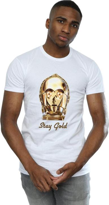 Image du produit Star Wars - T-shirt THE RISE OF SKYWALKER C-3PO STAY GOLD - Homme (4XL)