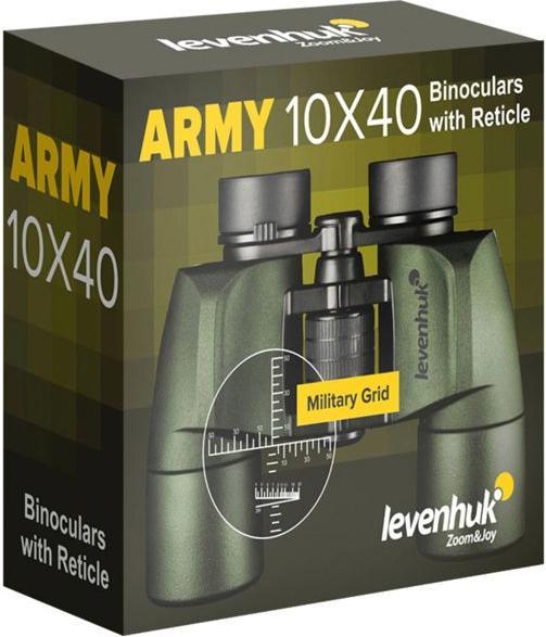 Image du produit Levenhuk Army 10x40 avec échelle (10 x, 40 mm)
