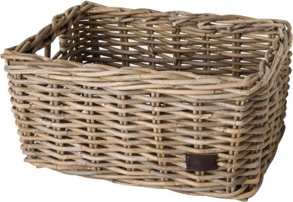 Produktbild Fastrider Fahrradkorb Rattan Weidenkorb Rechteckig (26 l)