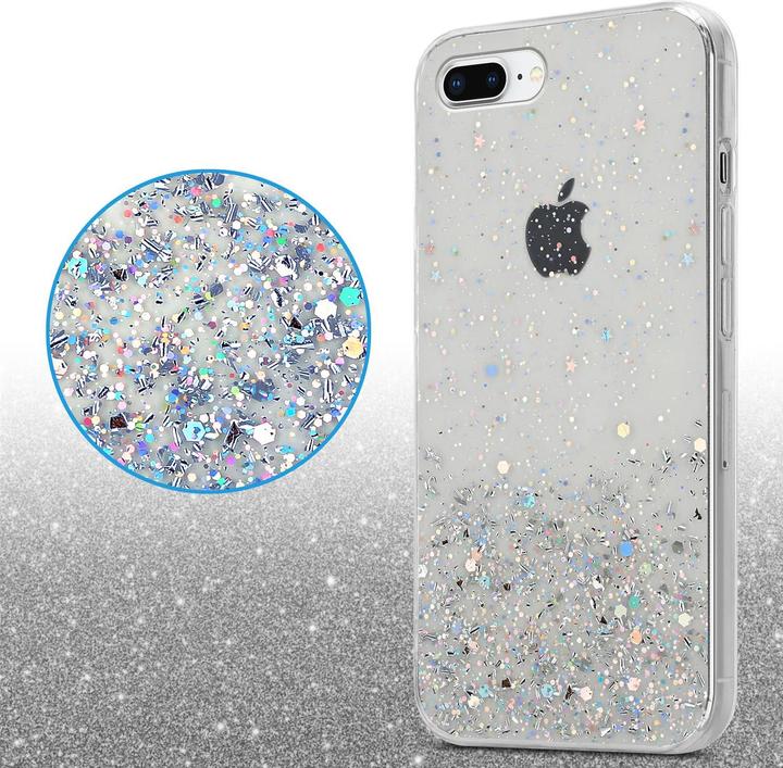 Image du produit Cadorabo Couverture TPU paillettes scintillantes (Apple iPhone 7 Plus, Apple iPhone 7s Plus)
