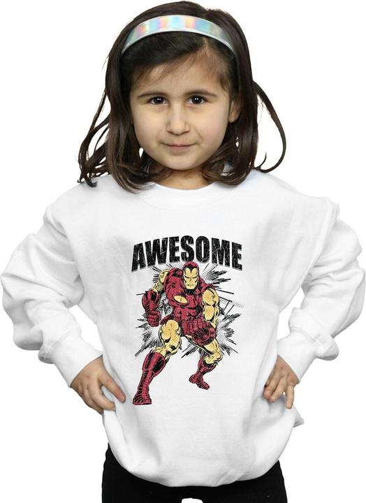 Produktbild Awesome Iron Man Sweatshirt Mädchen (152, 158)