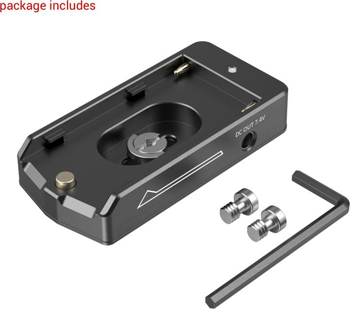 Produktbild SmallRig 3018 NP F Battery Adapter Plate Lite (Batteriefachabdeckung)