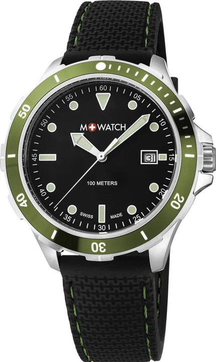 M Watch Mondaine Aqua Steel (Analoguhr, Swiss Made, 42 mm)