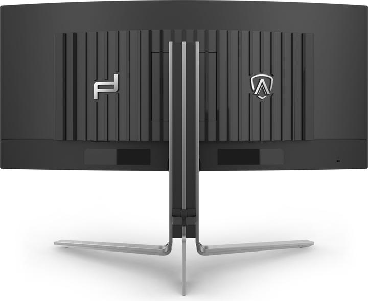 Actual product image AOC PD3434" Curved OLED Monitor,,, Speakers, height-adjustable, 2x HDMI, DisplayPort, USB Hub, RJ45 (3440 x 1440 pixels, 34")