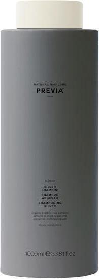Previa Organic Blackberry Silver Shampoo (1000 ml, Flüssiges Shampoo)