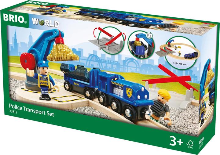 Produktbild Brio Polizei Goldtransport Set