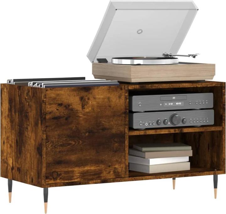 Image du produit VidaXL Plattenschrank Räuchereiche 85x38x48 cm Holzwerkstoff